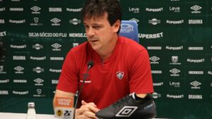 Diniz nega medo de demissão - Flickr Fluminense / Matheus Gonçalves