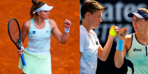 Ambos os jogos terão transmissão pelo streaming StarPlus - Fotos: Reprodução Instagram / @biahaddadmaia e Divulgação/WTA