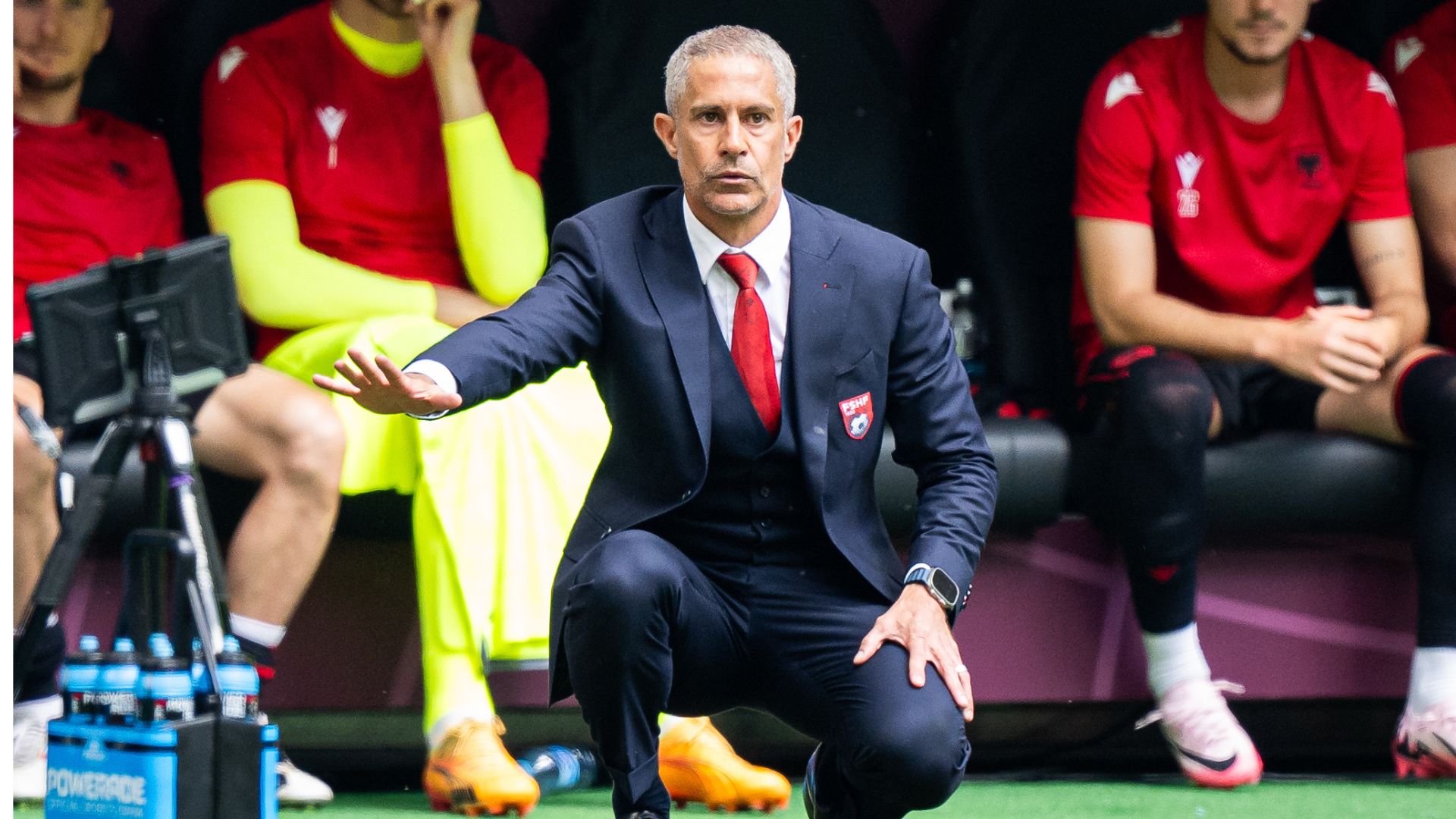 Sylvinho vibra com empate da Albânia na Euro: “Jogamos com o coração” - Getty Images
