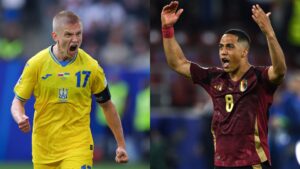 Ucrânia e Bélgica pela Eurocopa - Getty Images