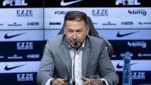 Augusto Melo, presidente do Corinthians - Rodrigo Coca/Agência Corinthians