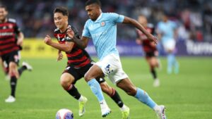 Léo Natel atuando pelo Melbourne City - Getty Images
