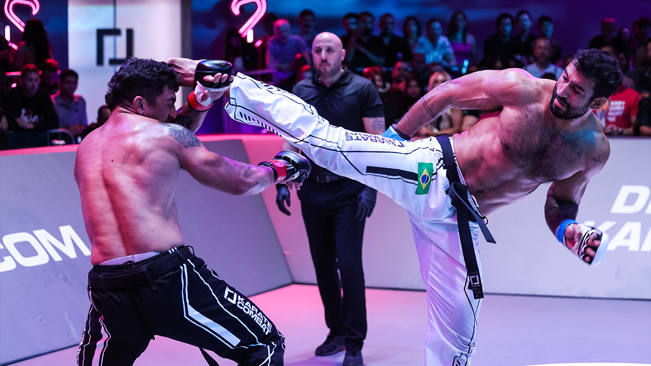 Arroyo disputa o cinturão do Karate Combat - Divulgação