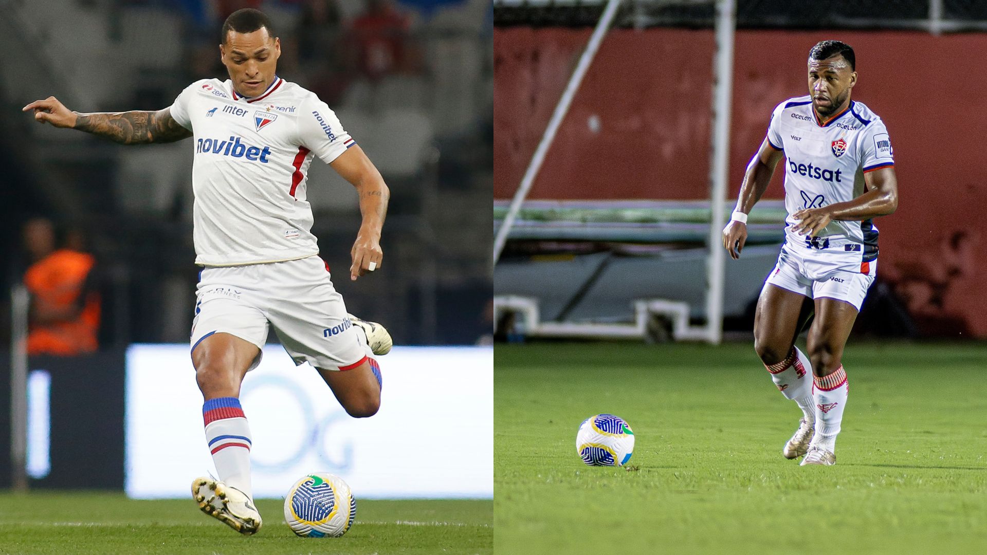 Fortaleza e Vitória pelo Brasileirão - Getty Images / Flickr Vitória / Victor Ferreira