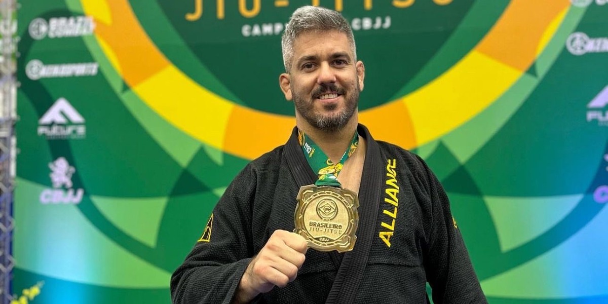 Giovanne Guedes é bicampeão Brasileiro de Jiu-Jitsu pela CBJJ (Foto: arquivo pessoal) - Foto arquivo pessoal
