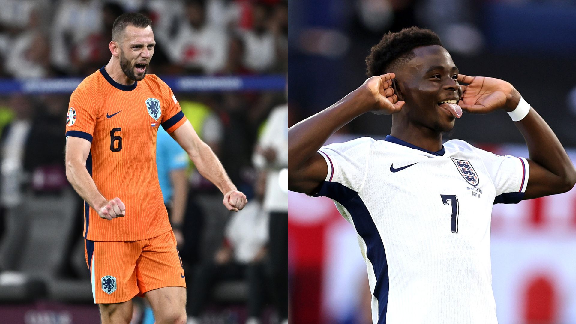 Holanda e Inglaterra pela Eurocopa - Getty Images