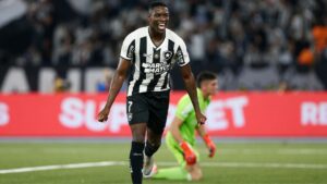 Botafogo vence o Inter e segue líder isolado do Brasileirão - Vitor Silva / Botafogo