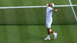 Musetti supera Fritz e irá enfrentar Djokovic na semifinal de Wimbledon - Getty Images