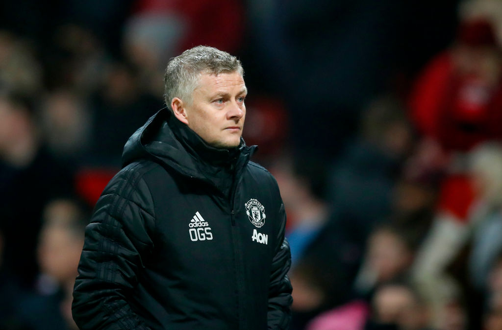Solskjaer em ação pelo Manchester United - GettyImages