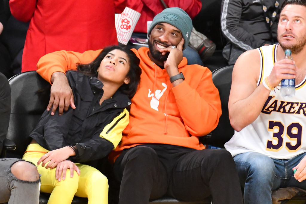 Kobe Bryant e sua filha Gianna faleceram num trágico acidente de helicóptero - GettyImages