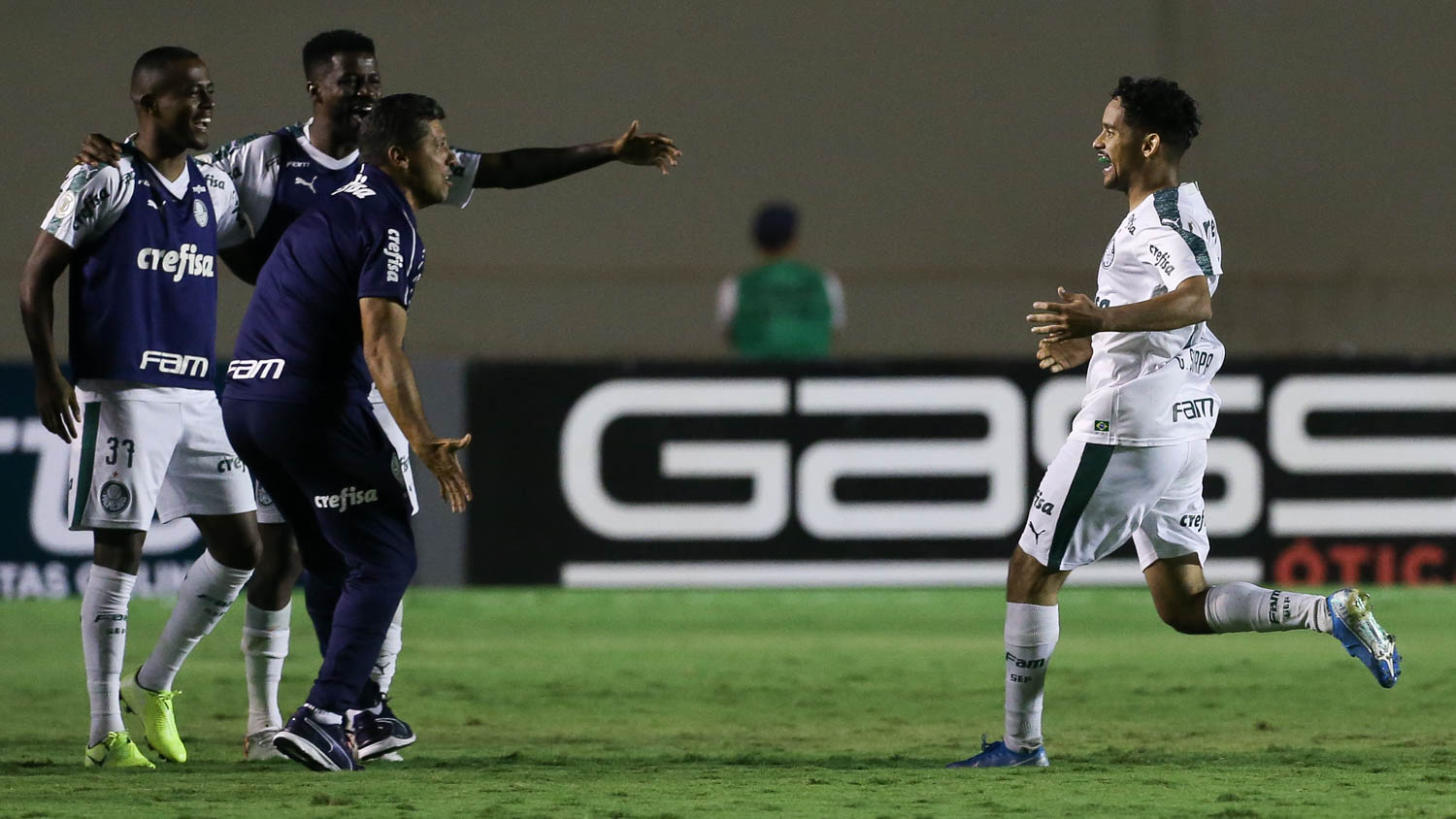 Ramires e Gustavo Scarpa Palmeiras - Cesar Greco/Ag Palmeiras/Divulgação