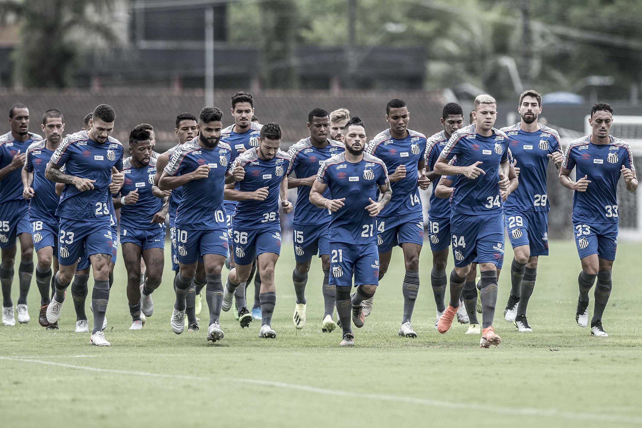 Jogadores serão testados pelo Peixe - Ivan Storti / Santos FC /  Fotos Públicas