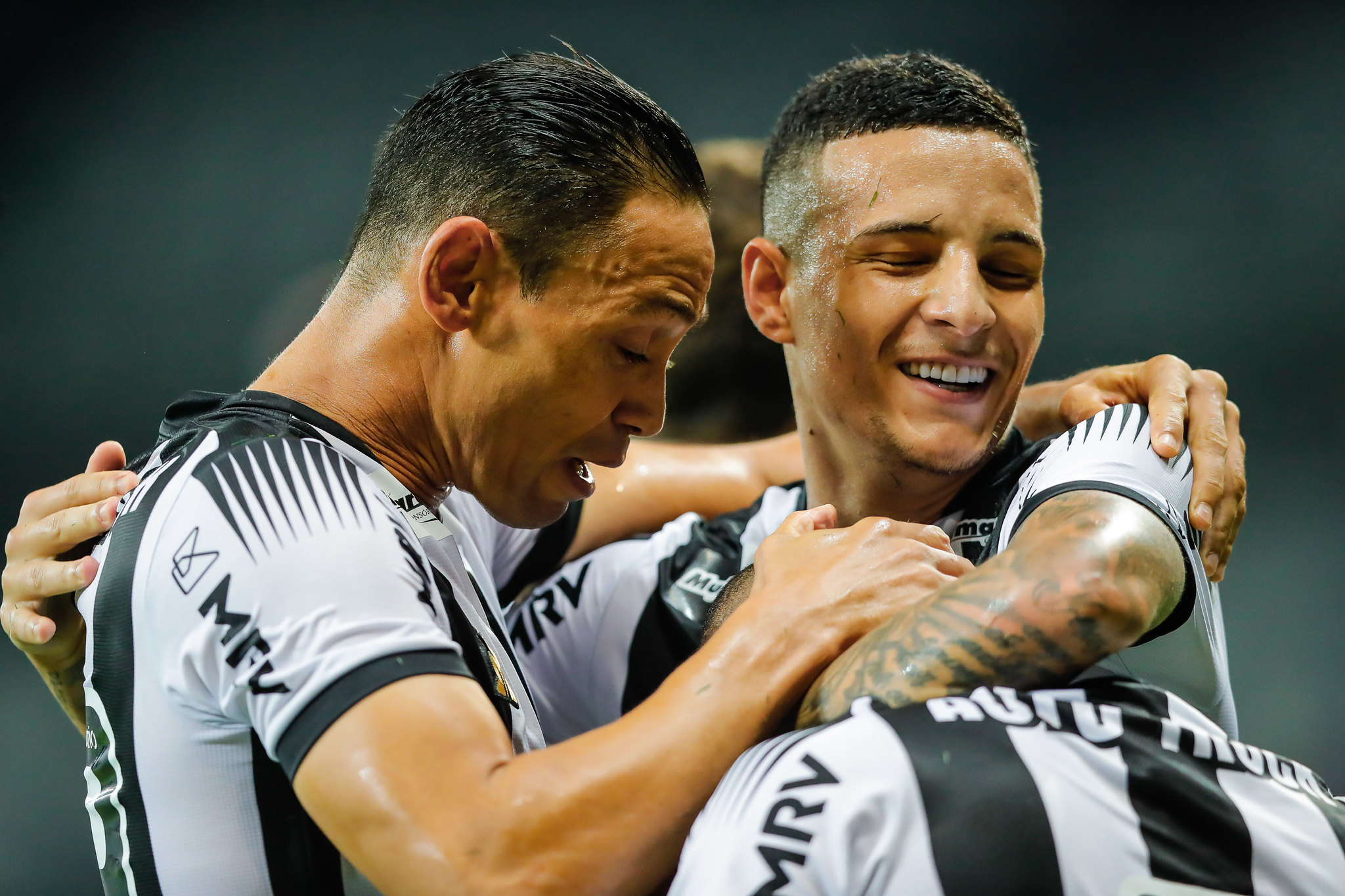Jogadores do Galo comerando gol - Bruno Cantini / Agência Galo / Atlético
