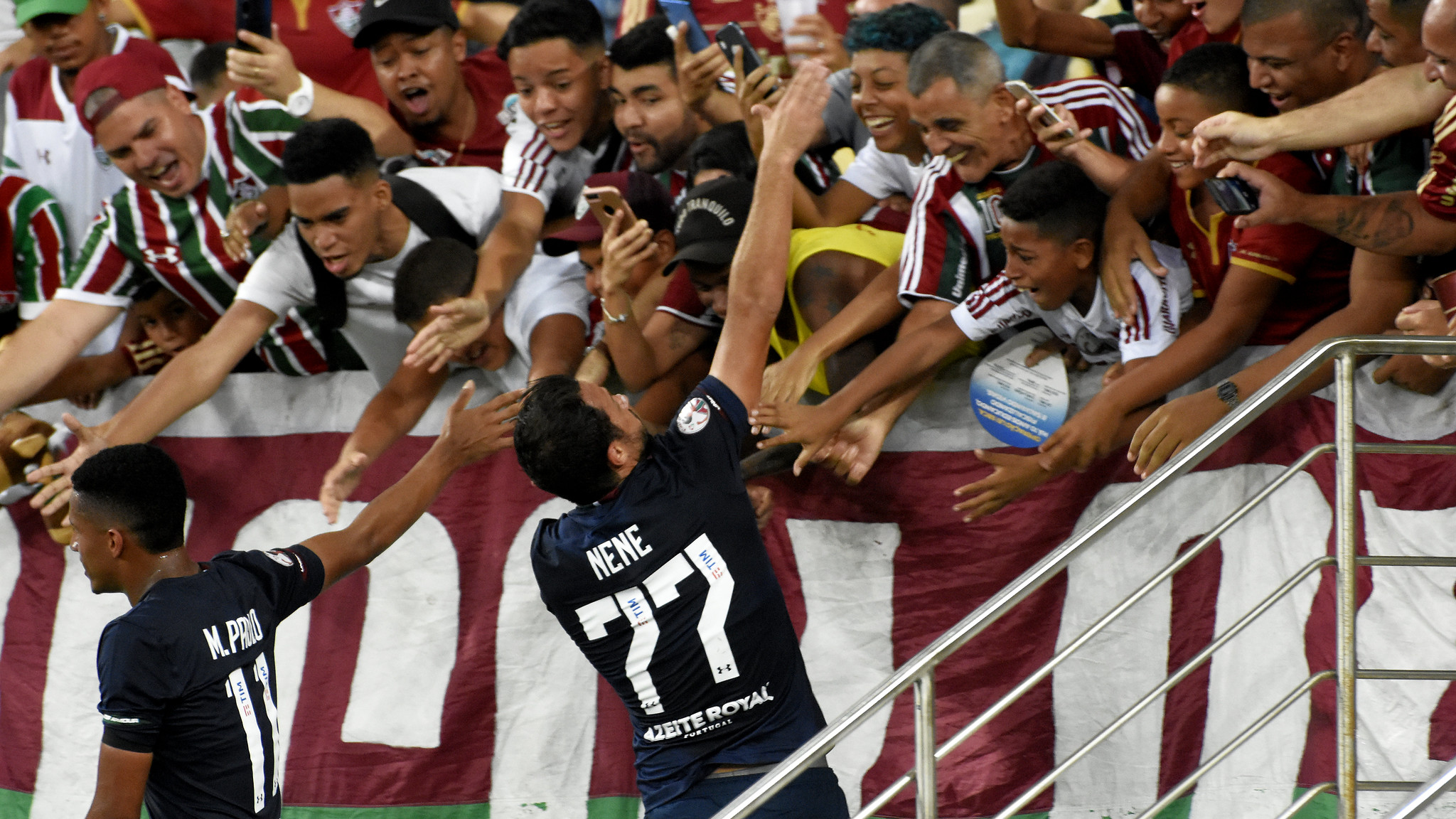 Torcedores do Fluminense se engajaram na campanha - MAILSON SANTANA/FLUMINENSE FC / Fotos Públicas