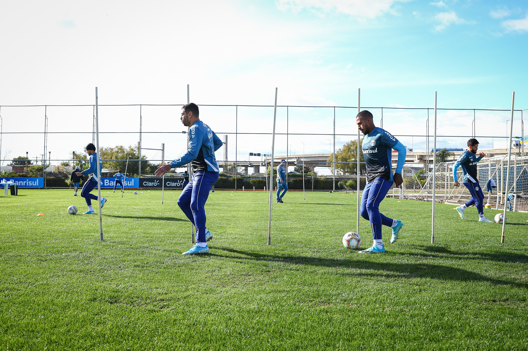 Grêmio segue treinando no CT Luiz Carvalho - Lucas Uebel / Grêmio FBPA / Fotos Públicas