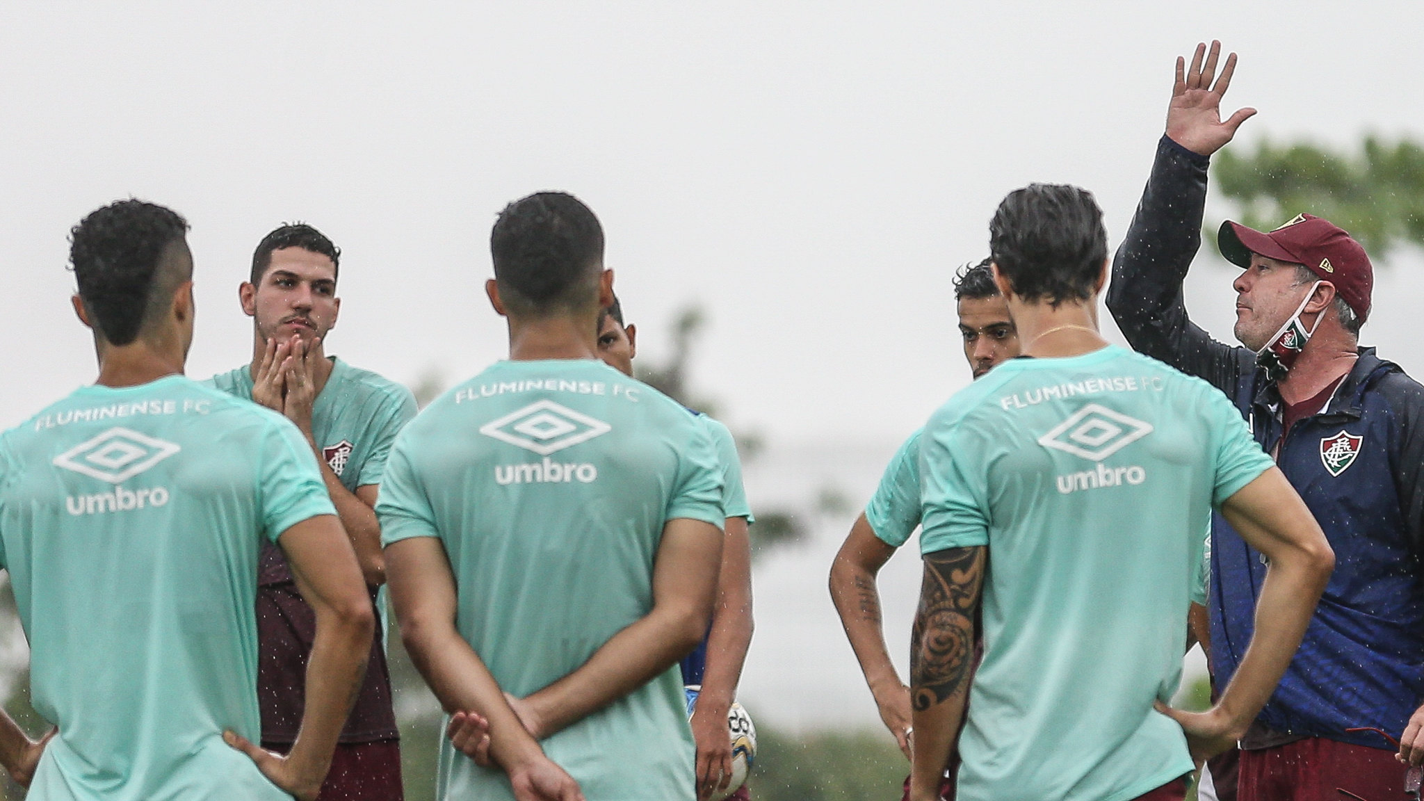 Fluminense segue treinando no CT Carlos Castilho - LUCAS MERÇON / FLUMINENSE F.C. / Fotos Públicas
