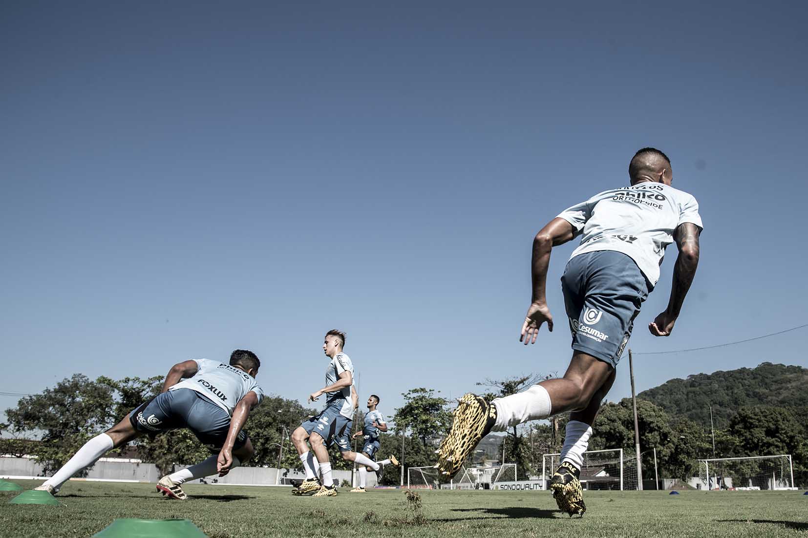 Santos segue treinando no CT Rei Pelé - Ivan Storti / Santos FC / Fotos Públicas
