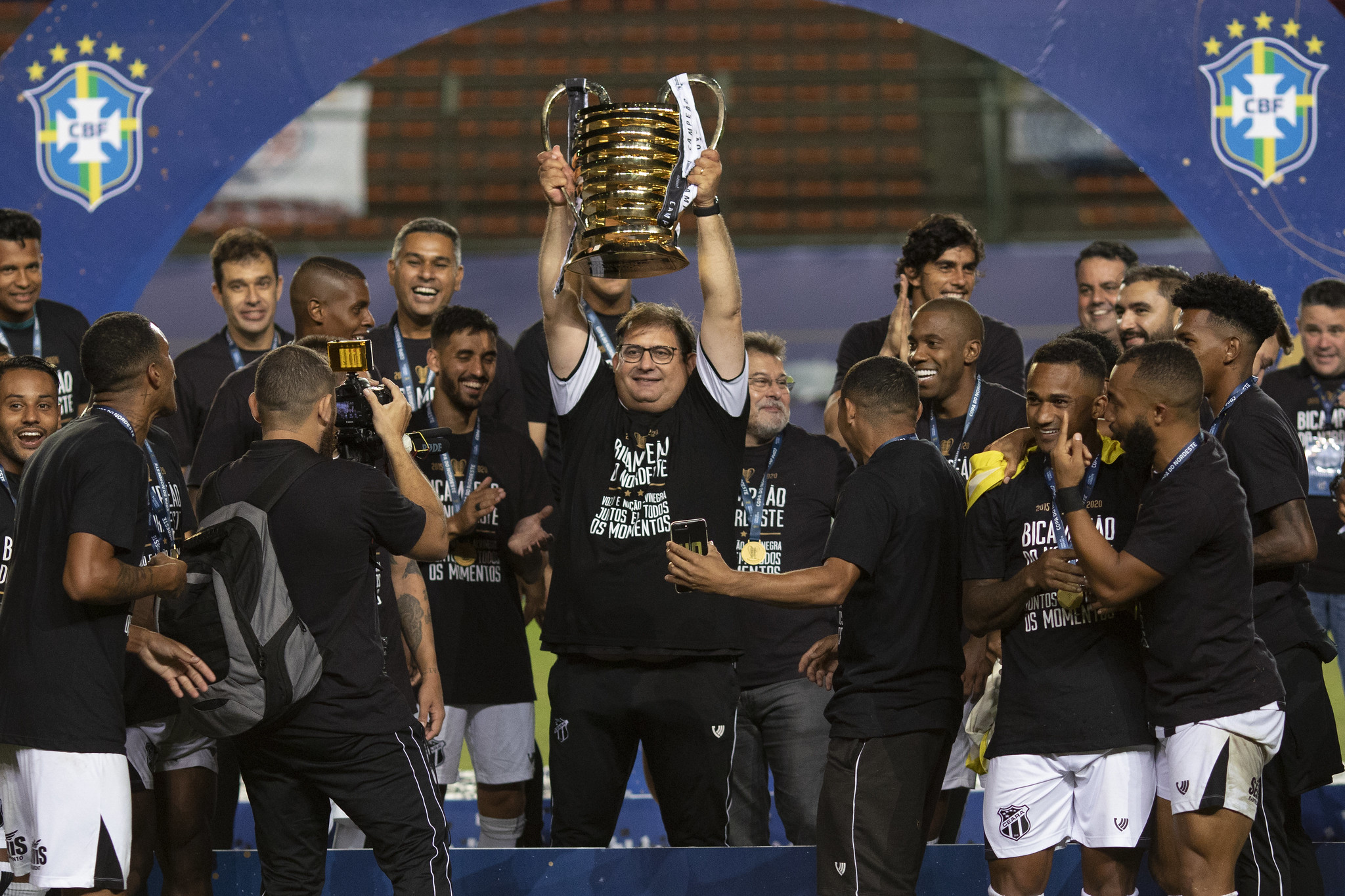 Guto Ferreira exalta elenco do Ceará após bicampeonato da Copa do Nordeste - Lucas Figueiredo/CBF/Fotos Públicas