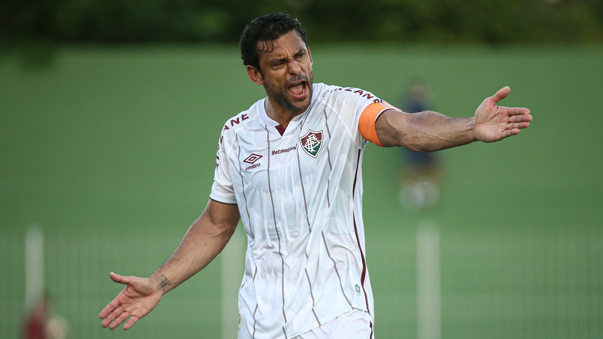 Fred comemorando gol com a camisa do Fluminense - Lucas Merçon / Fluminense