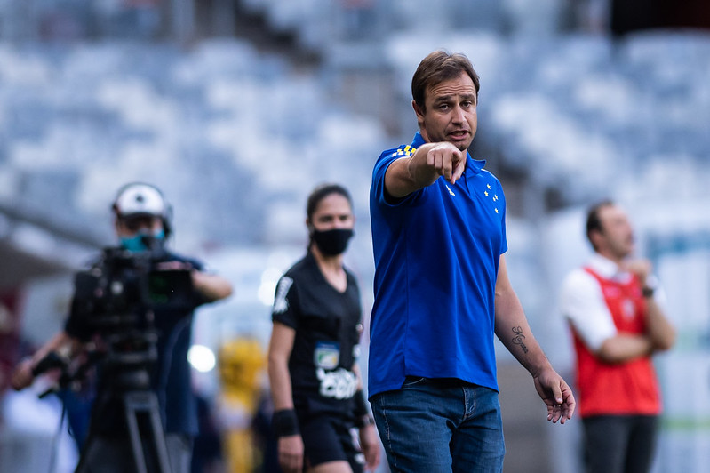 Felipe Conceição acredita na evolução do Cruzeiro - Bruno Haddad / Cruzeiro