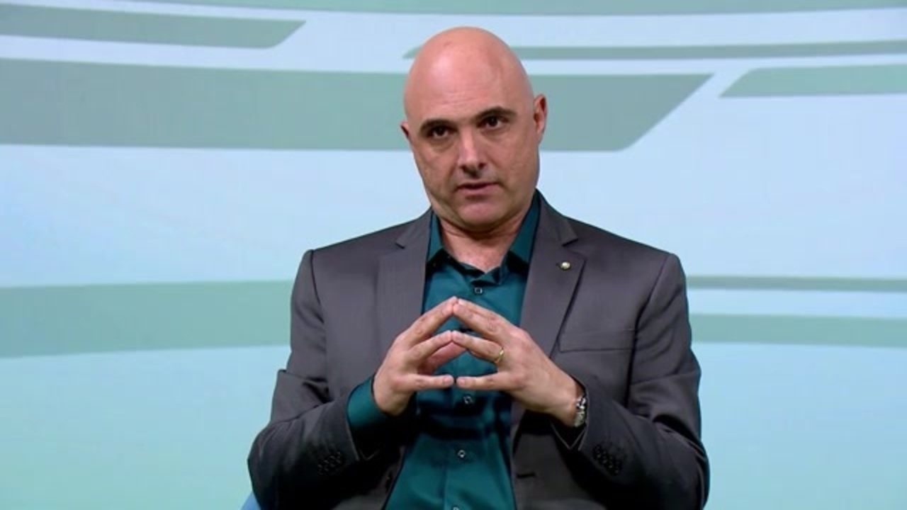 Presidente do Palmeiras voltou a falar sobre a contratação do atacante! - Reprodução/SporTV