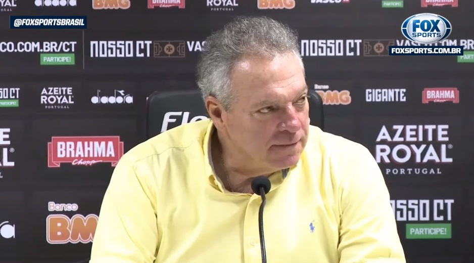 Abel Braga pode deixar o Vasco nesta sexta-feira, 13 - Transmissão FoxSports