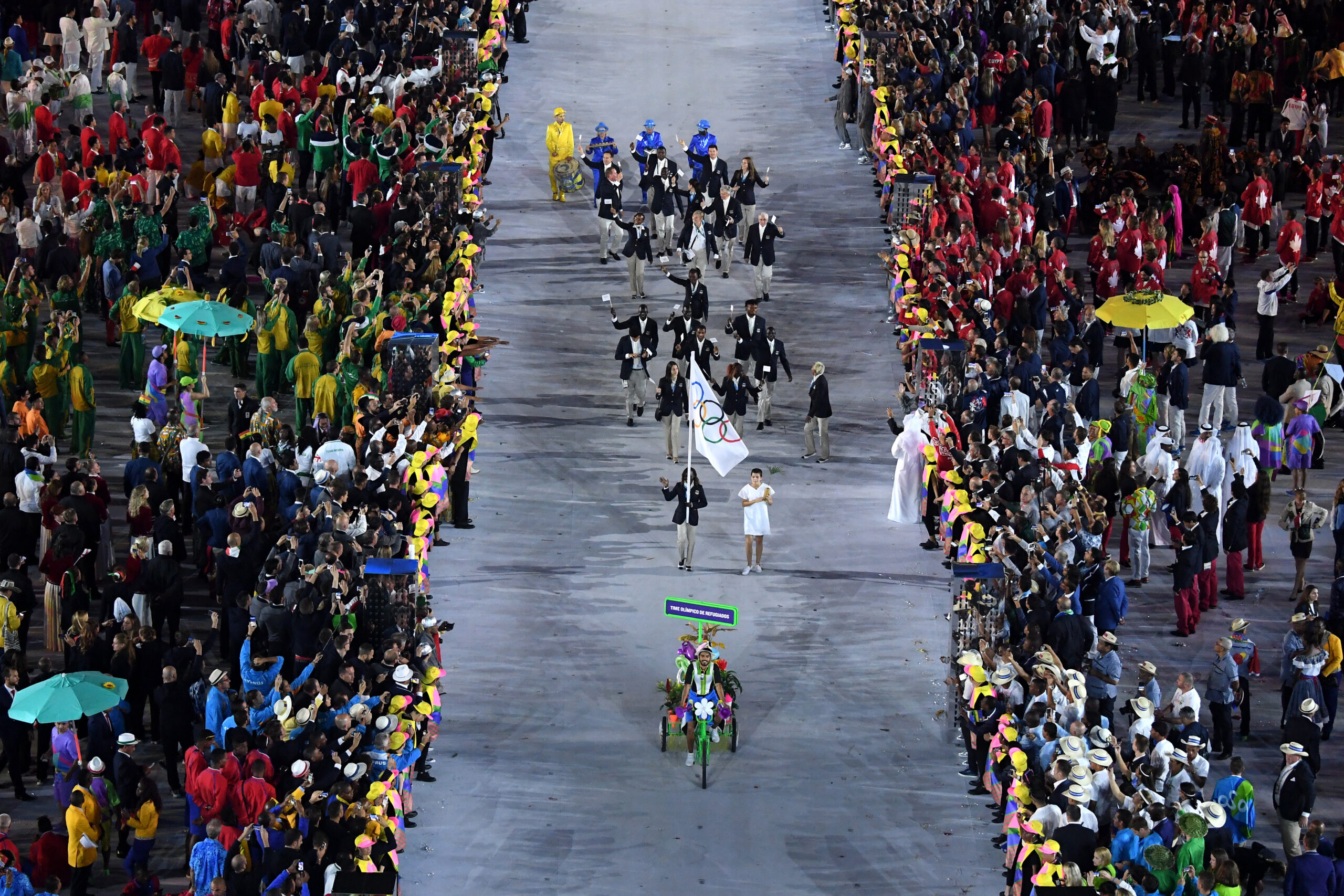 Desfile de abertura das Olimpíadas Rio 2016 - Getty Images