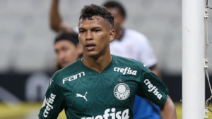 Gabriel Veron em ação pelo Palmeiras - GettyImages