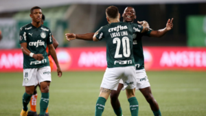 Só golaço! Palmeiras faz cinco diante do Delfín e crava a classificação para as quartas de final da Libertadores - GettyImages