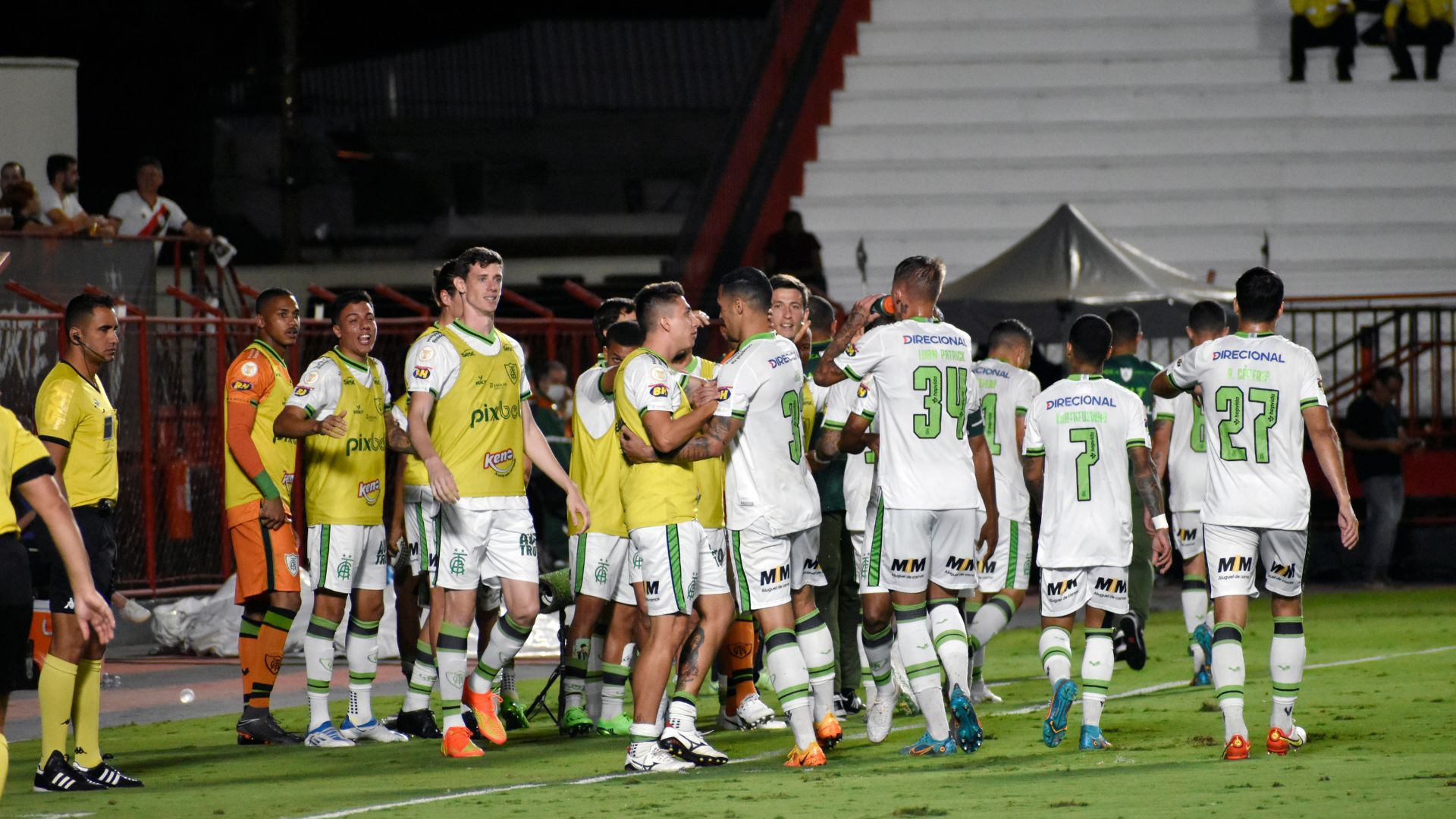 América-MG e Atlético-GO se enfrentaram pelo Brasileirão - Estevão Germano/ América/ Flickr
