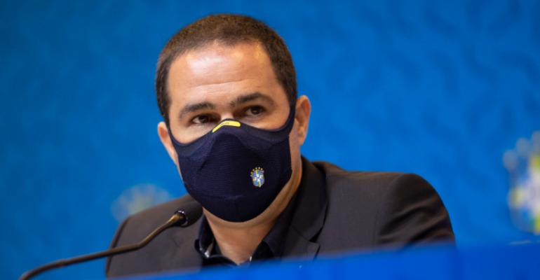 André Jardine faz a convocação da seleção olímpica - Reprodução/Twitter CBF - Lucas Figueiredo