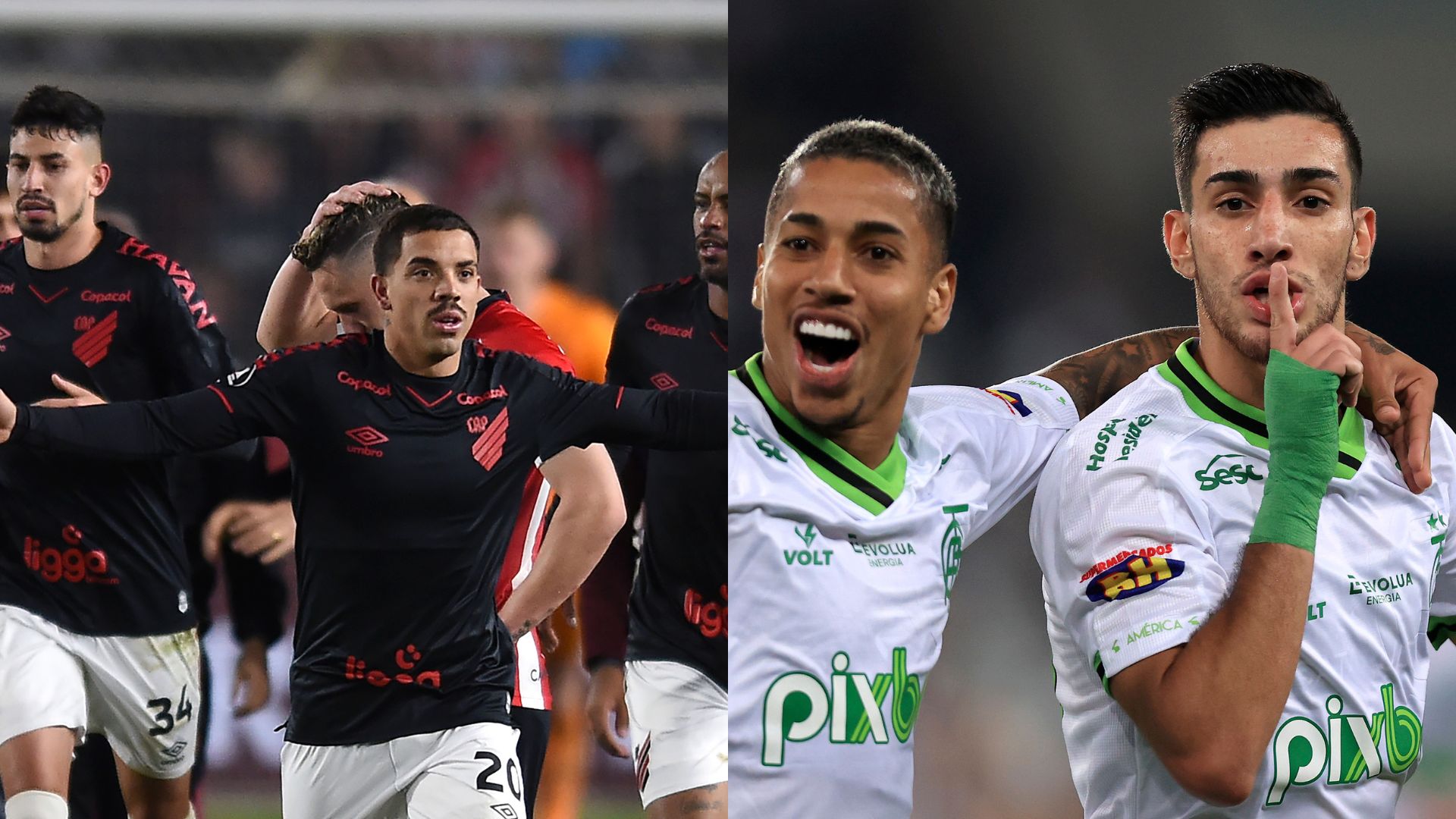 Athletico-PR e América-MG se enfrentam pelo Brasileirão - Getty Images