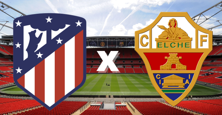 Atlético de Madrid e Elche entram em campo pela La Liga - GettyImages/Divulgação