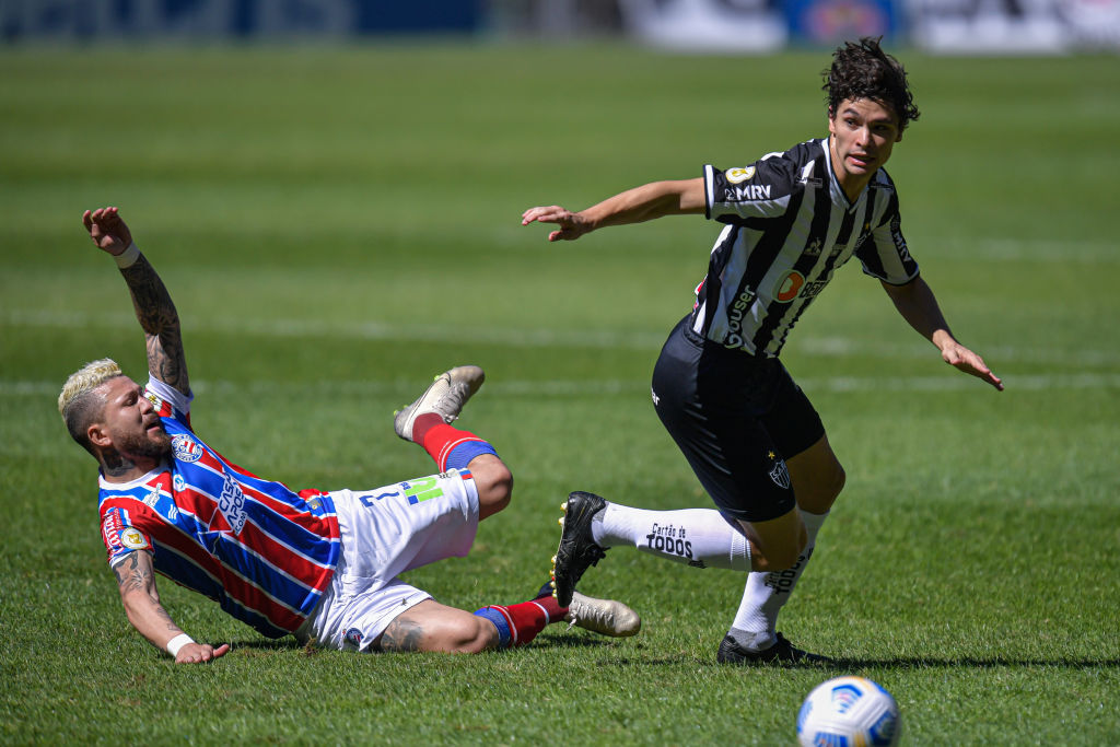 Dodô vai substituir Guilherme Arana no jogo do Atlético-MG contra o Athletico-PR - GettyImages