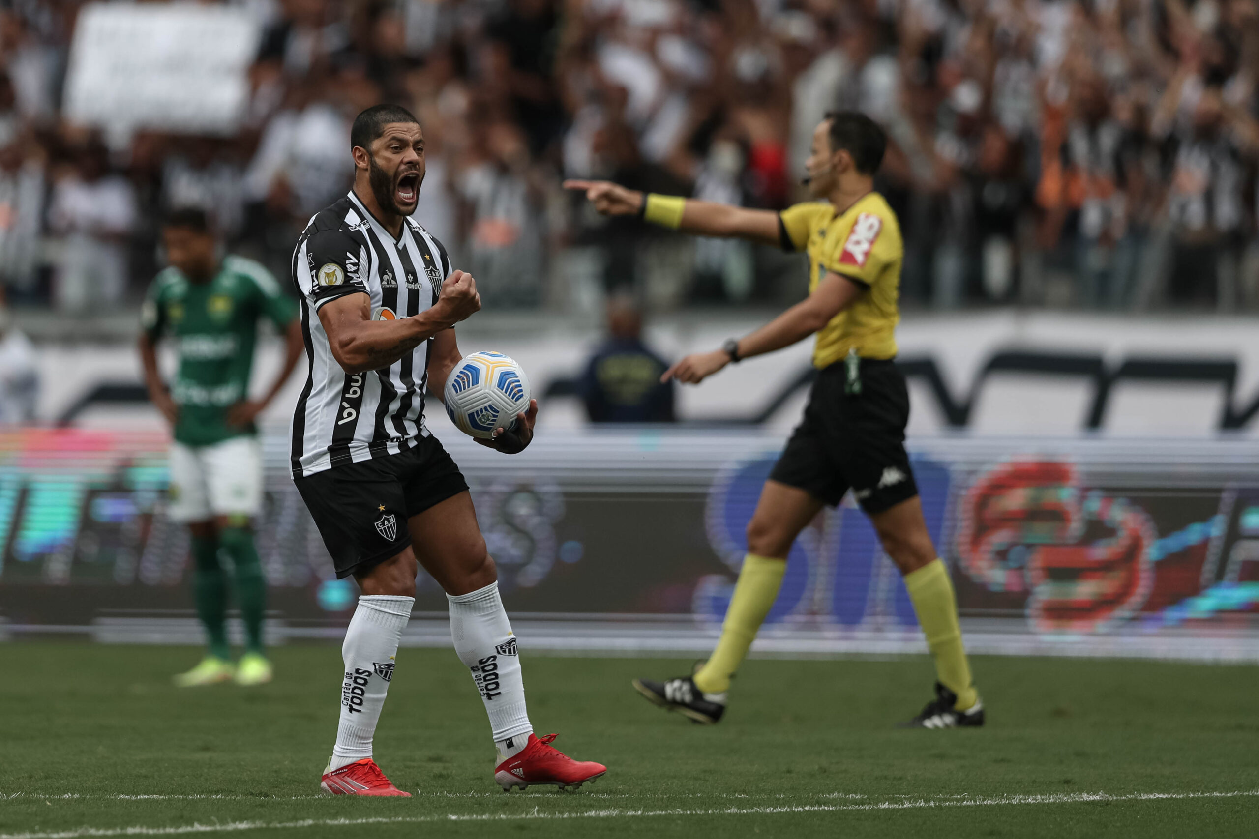 Atlético-MG venceu Cuiabá e Hulk defendeu atuação de Nathan Silva - Pedro Souza/Atlético Mineiro