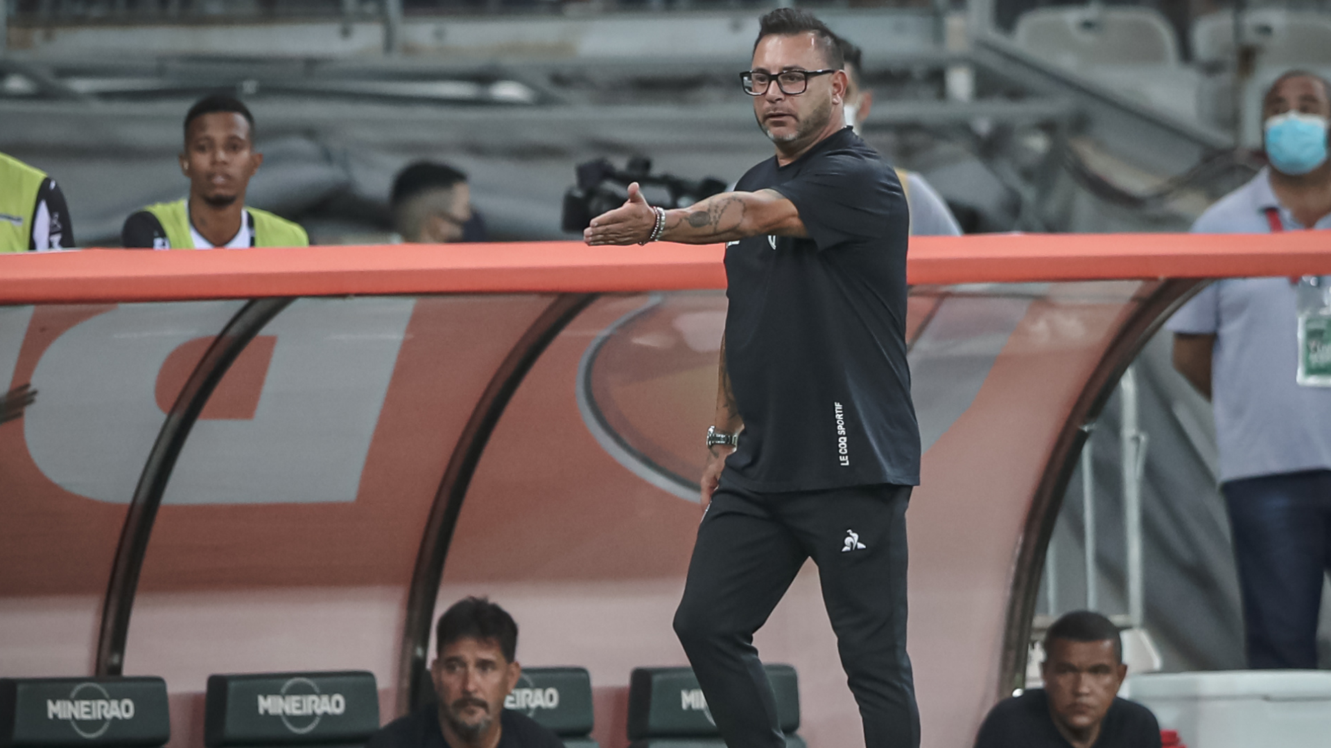 Antonio Mohamed evitou falar sobre as polêmicas do jogo entre Atlético-MG e Cruzeiro - Pedro Souza/Atlético Mineiro