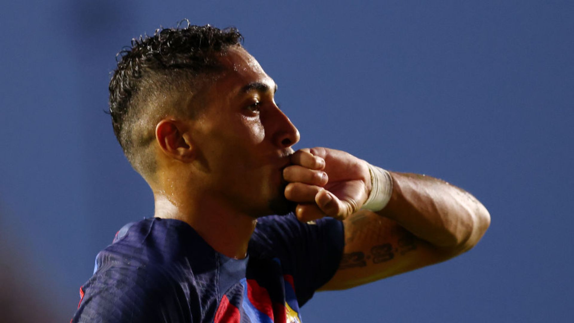Jogador do Barcelona, Raphinha - GettyImages