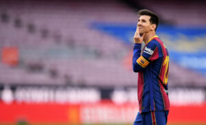 Messi ainda não definiu seu futuro no Barcelona, mas Joan Laporta está confiante - GettyImages