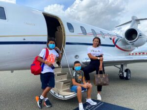 Belle Silva e os herdeiros de Thiago Silva - Instagram