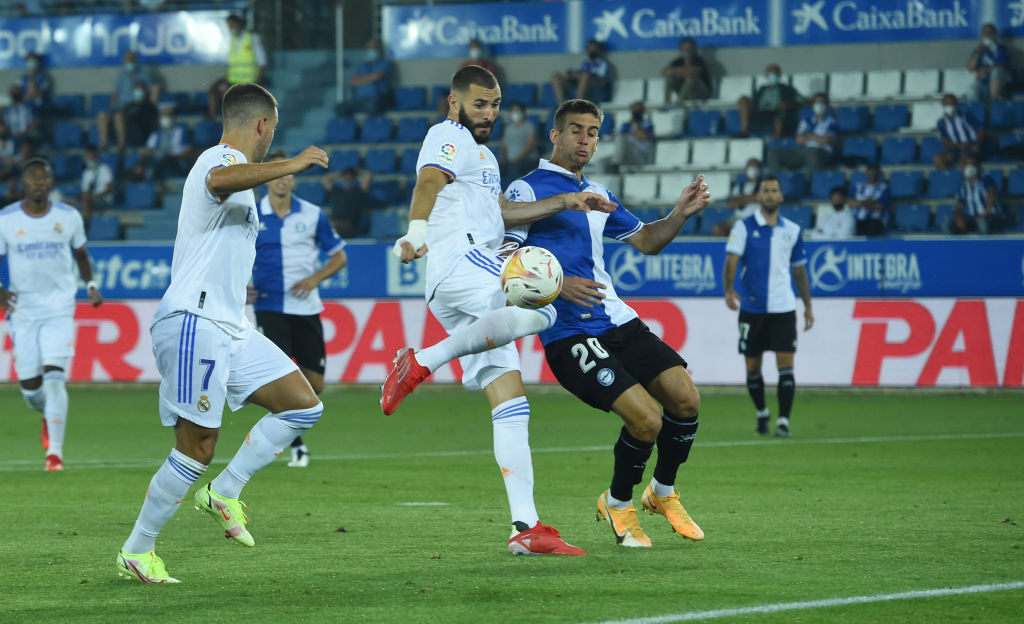 Alavés e Real Madrid duelaram no Campeonato Espanhol - GettyImages