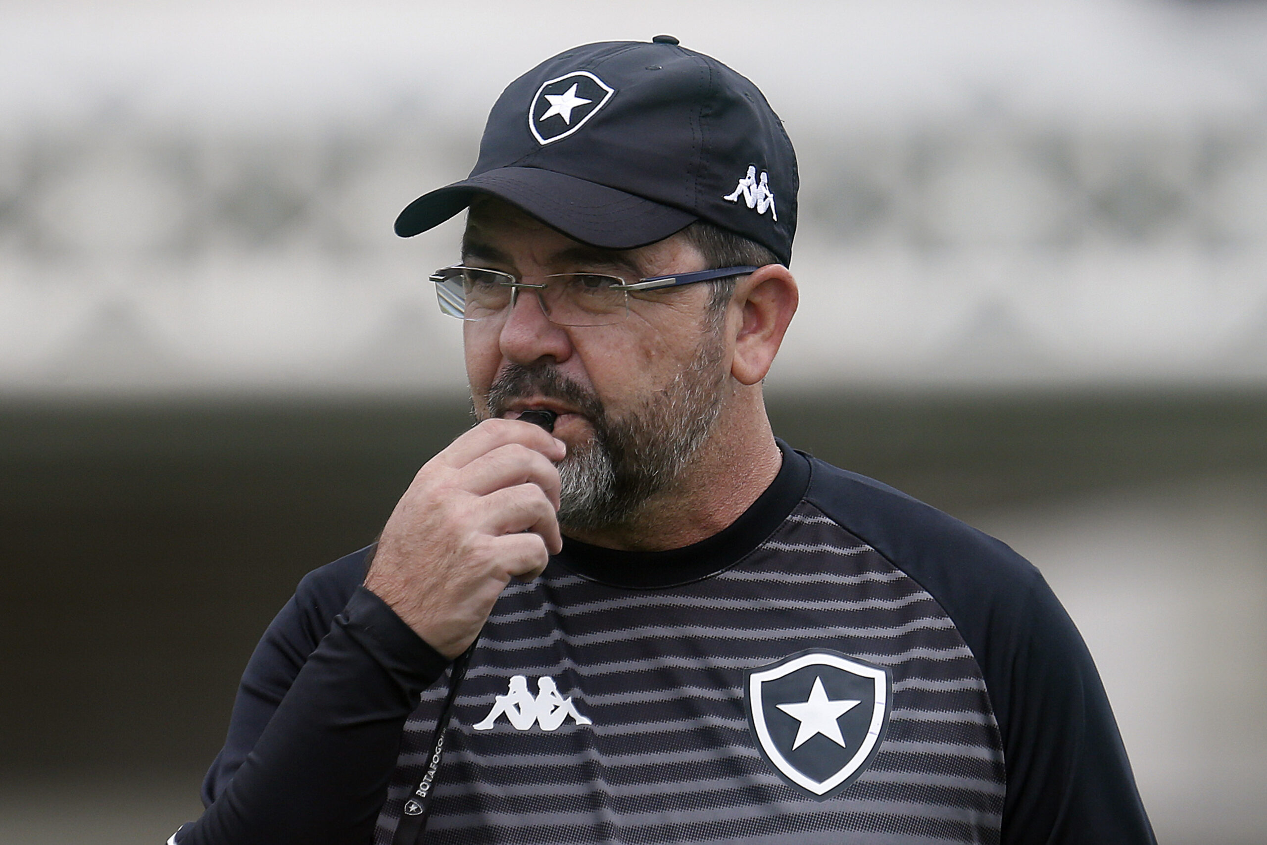 Enderson Moreira não sai satisfeito com empate entre Cruzeiro e Botafogo - Vitor Silva/ Botafogo