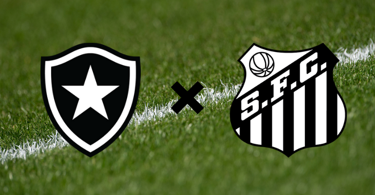 Botafogo e Santos duelam no estádio Nilton Santos - GettyImages / Divulgação