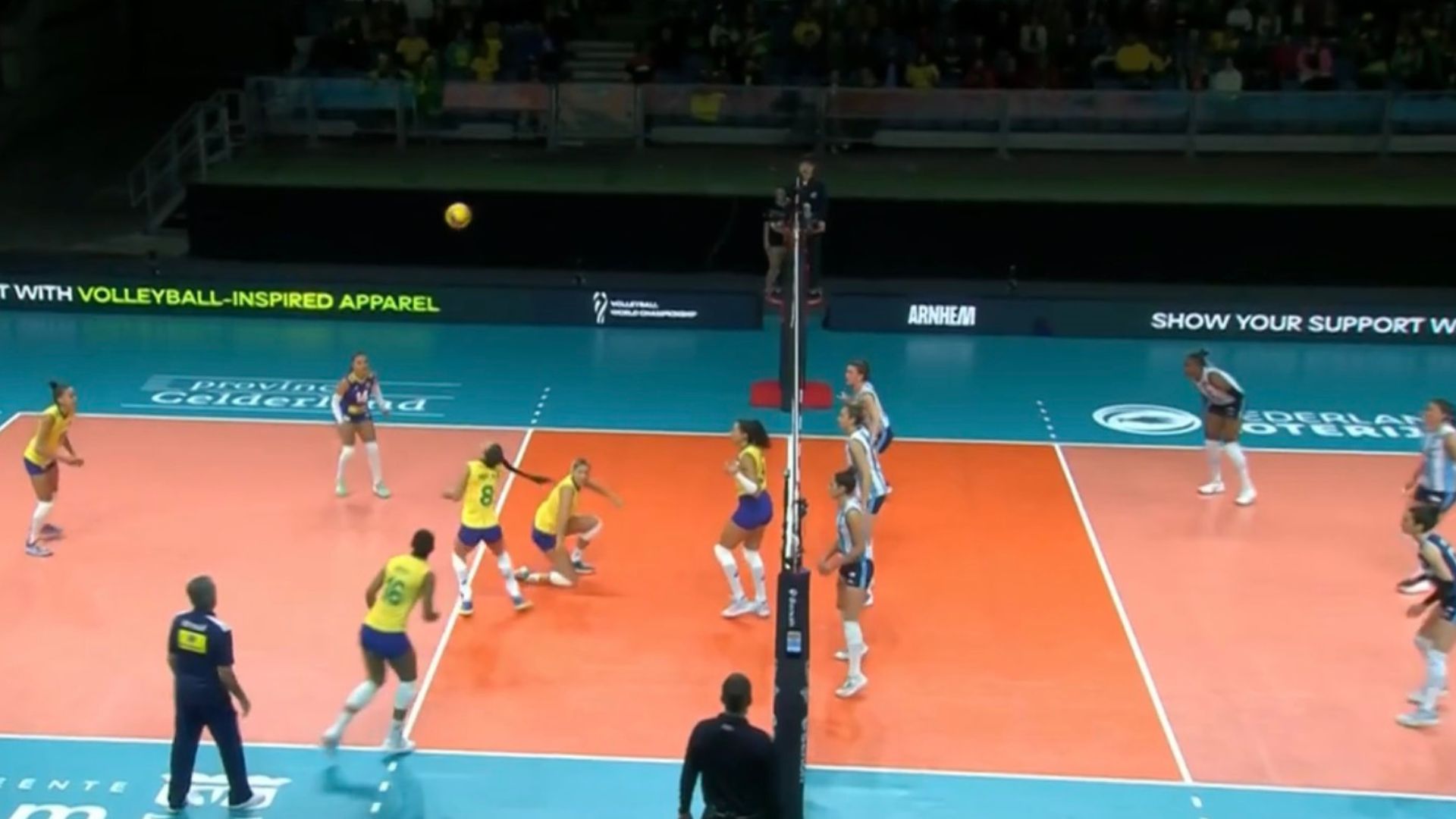 Brasil e Argentina no Mundial de Vôlei - Transmissão/SporTV