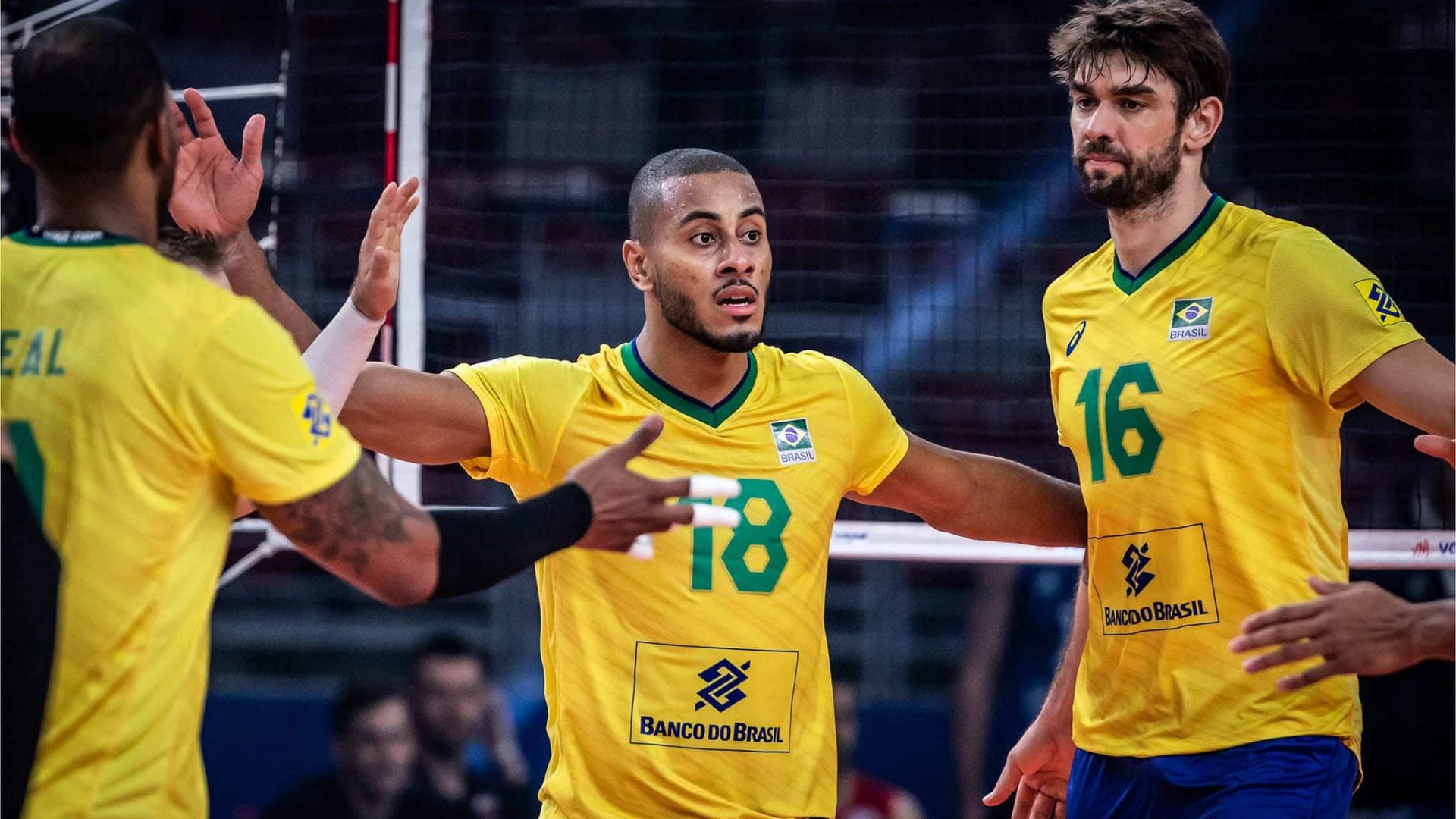 Brasil na Liga das Nações - VolleyballWorld/Fotos Públicas