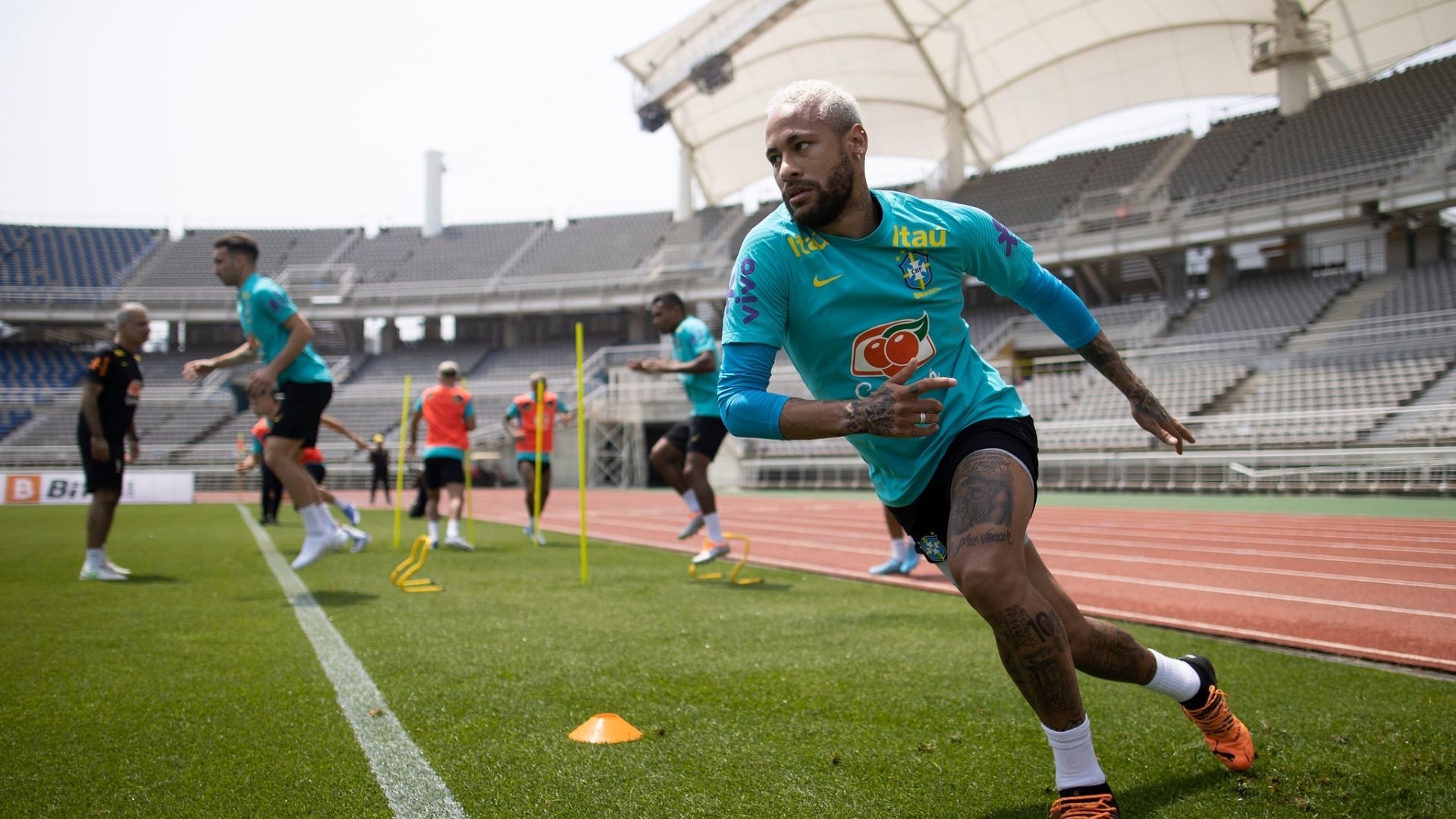 Brasil segue preparação para os amistosos - Lucas Figueiredo / CBF / Flickr