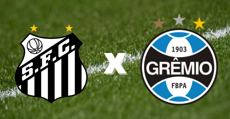 Partida entre Santos e Grêmio vai ser decisiva para luta contra o rebaixamento no Brasileirão - GettyImages/Divulgação
