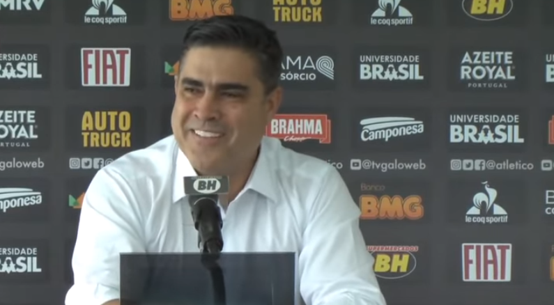 Presidente do Atlético-MG elogia técnicos estrangeiros e vê nova safra de grandes nomes do Brasil - Youtube/ TV Galo