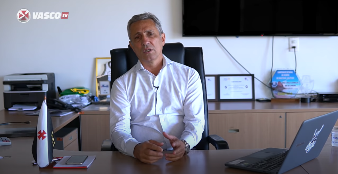 Campello testou positivo para coronavírus - Transmissão Vasco TV - 02/04/2020