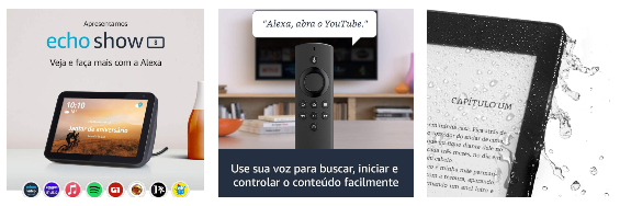 Echo Dot, Kindle e Fire TV Stick: 5 dispositivos Amazon em oferta na semana Black Friday - Reprodução/Amazon