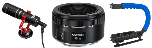 Microfone, tripé, lente, estabilizador e muito mais: 15 acessórios para suas câmeras fotográficas - Reprodução/Amazon